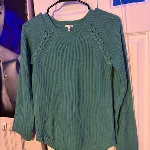 Kids Green Sweater